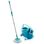 Set balai serpillère avec seau essoreur à roulettes leifheit clean twist disc mop 52102, tête serpillière ... Set balai serpillère avec seau essoreur à roulettes leifheit clean twist disc mop 52102, tête serpillière ...