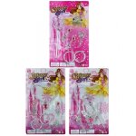 Set bijoux collier sceptre epingle bracelet strass jouet