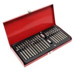 Coffret embouts 40 pcs. douilles embouts à 6 pans intérieurs douilles m Coffret embouts 40 pcs. douilles embouts à 6 pans intérieurs douilles m