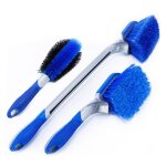 Set brosse de nettoyage voiture polis pour roue poli pour les jantes et les brosse de lavage  main camio ...