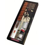 Set de calligraphie - herbin - 28300t - l�criture v�nitienne - noir - plume