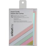 Accessoires machines de dcoupe et presses  chaud cricut set de 12 cartes enveloppes avec inserts pastels ...