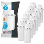 Set cartouches filtrante 12 pi�ces dafi classic pack compatibles avec brita classic & dafi classic carafes ...