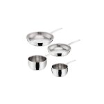 Set de casseroles - la prima - inox - rev�tement int�rieur inox - 4 pi�ces