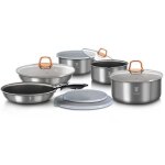 Casseroles - berlingerhaus bh - 6102 - titane - r�sistant aux rayures - amovible