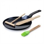 Set chandeleur cr�pi�re - fackelmann - brandao - � 26 cm - 3 ustensiles