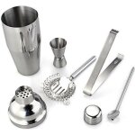 Set cocktail bar 5 pices en acier inox shaker pince cuillre 750ml 829c8a 6b197b