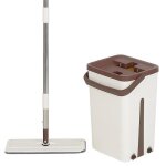Set complet balai avec seau professionnel essoreur easyclean + recharge lingette microfibre offerte