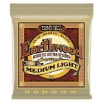 Set de cordes guitare acoustique - ernie ball - earthwood 12 - 54 - medium light - lot de 1 - acoustique ...