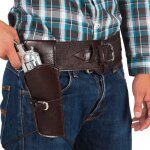 Set cowboy 2 pices - marron - adulte - mixte