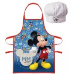 Ensemble de tabliers - disney - mickey 1928 - tablier et toque - 100% polyester - pour enfants 3 - 8 ...