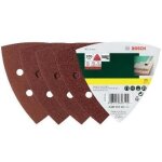 Set dabrasifs delta 93 mm - bosch - 2607017110 - 25 pi�ces - accessoires ponceuse delta