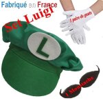 Set de d�guisement luigi 3 pi�ces
