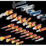 Set doutils  main - bosch professional - 37 pices - 21 outils vde - ergonomique - pratique