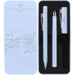 Set dcriture - faber - castell - grip 2010 harmony - stylo plume - bleu ciel - moyenne