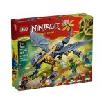 Set lego ninjago - lego - 71855 - dragon riyu et 4 minifigurines - d�s 7 ans - recr�e saison 4