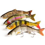 Set leurres 4 pices pche sur les prdateurs brochet sandre