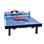 Set mini table de ping pong - schildkrt - mini - table 68x33x9 cm - 2 mini - raquettes pvc - balle abs ...