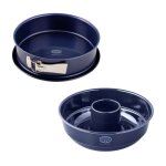 Set de moule à charnière 26 cm et moule à savarin - dr oetker - back liebe - 26 cm Set de moule à charnière 26 cm et moule à savarin - dr oetker - back liebe - 26 cm