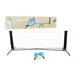 Set de pickleball - jeux ext�rieur enfant - 2 raquettes - 2 balles - 1 filet et un sac de rangement