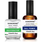 Set primer d�shydrateur ongle 2x15ml protection gel acrylique polygel uv air dry nail prep manucure profession ...