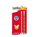 Set scolaire papeterie 4 pièces pokémon pikachu Set scolaire papeterie 4 pièces pokémon pikachu
