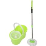 Set seau essoreur balai rotatif 360avec mop microfibre