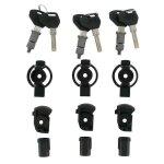 Set serrures givi security lock sl103 pour 2 valises et 1 top case