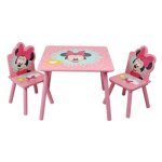 Set de table avec 2 chaises pour enfants disney minnie Set de table avec 2 chaises pour enfants disney minnie