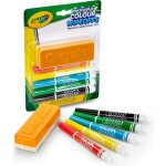 Set pour tableau blanc - crayola - feutres effaables  sec - enfant - a partir de 4 ans