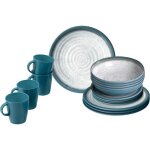 Service de table - brunner - tuscany - 16 pièces - mélamine - compatible lave - vaisselle Service de table - brunner - tuscany - 16 pièces - mélamine - compatible lave - vaisselle