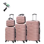 Set de valise 5 pi�ces valise celims aerowave cabine + moyenne + grande + 2x vanity roues 360 cadenas ...