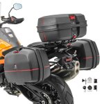 Set de valises et top case - honda varadero 125 / xl 1000 v - �tanche - 45 litres - r�sistant aux chocs ...