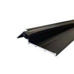 Seuil de porte 93 cm avec joint - anodis noir