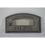 Sezam porte de four en fonte  pizza pain verre rsistant  la chaleur ouverture vers la droite semi ...