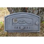 Sezam porte de four en fonte avec thermomtre 500c porte de four  pizza gaucher fours  pain cuisines ...