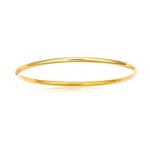 Sf bijoux - bracelet rigide plaqu� or