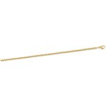 Sf bijoux - chaine plaqu� or jaseron (50 cm) - (302119 - 50)