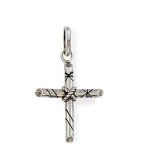 Sf bijoux - pendentif argent 925 / 1000e croix - 134 g - (301787)
