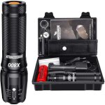 Shadowhawk x800 lampe de poche led cree ultra lumineuse 4000 lumens lampe torche tactique rechargeable ...