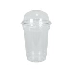 Shaker en plastique transparent 53 cl + couvercle d�me avec trou par 50