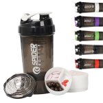 Shaker prot�ines bouteille 500ml - m�langeur boissons portable et anti - fuite - id�al fitness musculation ...