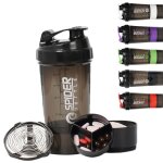 Shaker prot�ines bouteille 500ml - m�langeur boissons portable et anti - fuite - id�al fitness musculation ...
