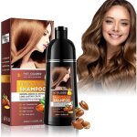 Shampooing colorant pour cheveux bruns - 400 ml - couverture naturelle rapide - pour cheveux blancs - ...