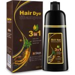 Shampooing colorant marron, 500ml shampooing teinture instantane pour cheveux, shampooing colorant pour ...