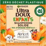 Shampooing solide ultra doux garnier 2 - en - 1 - enfants abricot fleur de coton - 60 g