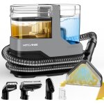 Shampouineuse canap� 600w 17 kpa 78 db nettoyeur tapis & tissus avec 4 buses id�al moquettes meubles ...