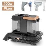 Shampouineuse canap� tissu 400w puissance daspiration de 9kpa double r�servoir deau convient aux canap�s ...