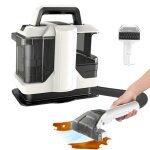 Shampouineuse moquette 450 w - nettoyeur vapeur - chiffon 11 kpa - aspirateur canap� aspirateur tapis ...