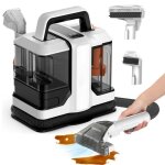 Shampouineuse moquette 750 w - nettoyeur vapeur - chiffon 15 kpa - aspirateur canap� aspirateur tapis ...